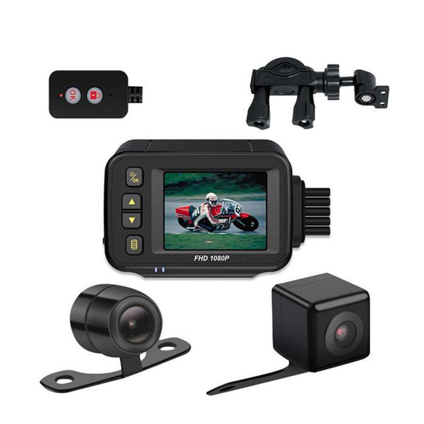 2.0 Inch Screen 720P Motorcycle DVR Automatic Shutdown Parking Monitoring Loop Recording Motorbike Camera (CE Certificated)