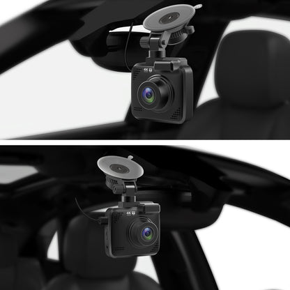 V53 4K UHD 2160P Car Parking Camera WiFi GPS Car Dashboard Camera Recorder 170-degree Wide Vision G-Sensor Design for AZDOME GS63H