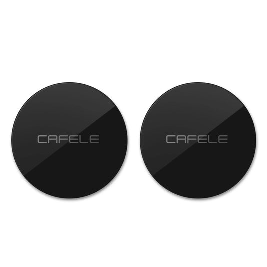 2pcs CAFELE Ultra-thin Magnetic Metal Plate Car Phone Holder Disk Iron Sheet Sticker Strong Magnet for Phone Stand