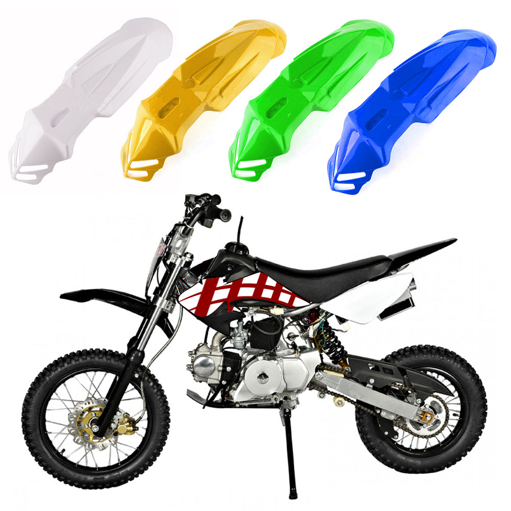 Universal Motorcycle Plastic Front Fenders Mudguard for KX/DRZ/CRF/YZF/WR Off-Road Motorcycle