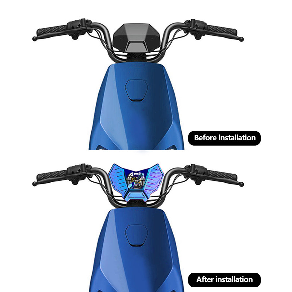 SUMOCHEPIN Motorcycle Extension Spoiler Windshield Windscreen Air Deflector for Mavericks F0