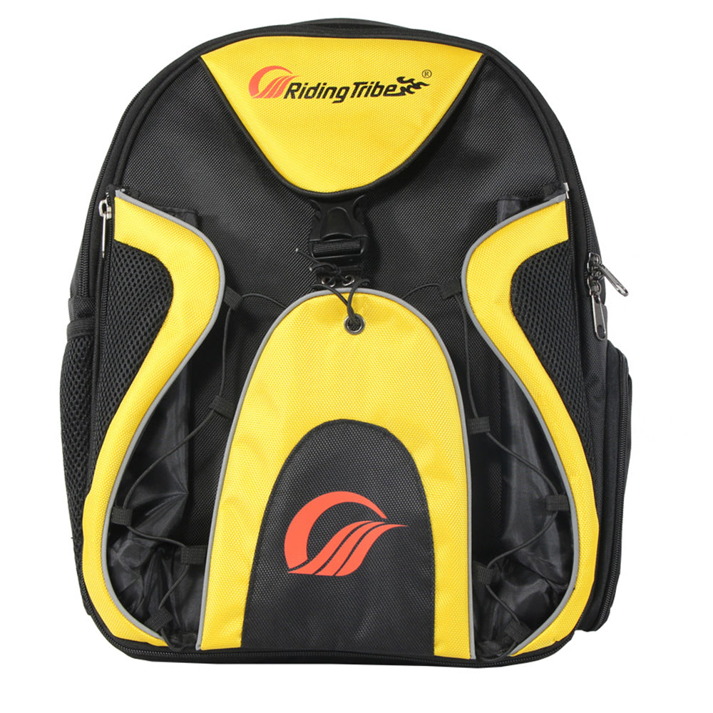 RIDING TRIBE G-XZ-012 Motorcycle Helmet Bag Waterproof Backpack Travel Motorbike Expandable Storage Bag