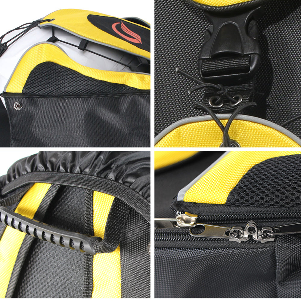 RIDING TRIBE G-XZ-012 Motorcycle Helmet Bag Waterproof Backpack Travel Motorbike Expandable Storage Bag