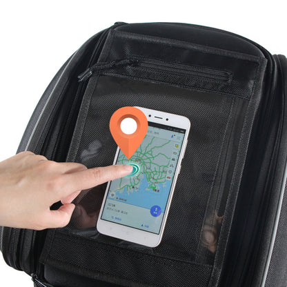 PRO-BIKER G-XZ-002 Motorcycle Oil Fuel Tank Bag Racing Cycling Waterproof Fanny Pack Tail Bag with Magnet
