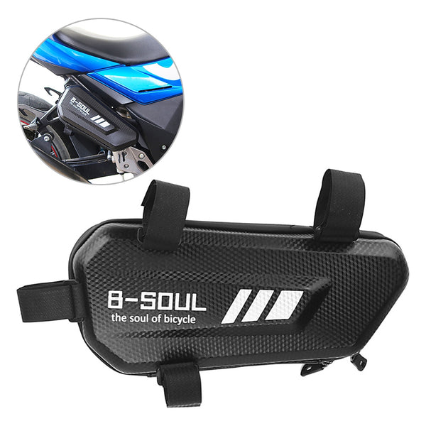 B-SOUL 2L for Motorcycle Electric Vehicle Waterproof Side Bag Repair Tools Storage Hard Shell Bag, Right Side