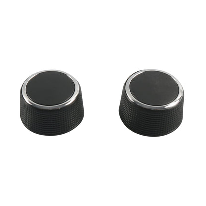 1Pair Car Radio Control Knob Kit for GMC, 22912547 Volume Switch Button Decoration