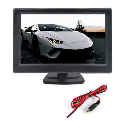 RH-500 Car Parking Reverse 5&#39;&#39; LCD Screen Recorder Display Monitor with Power Supply Cable