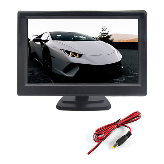 RH-500 Car Parking Reverse 5&#39;&#39; LCD Screen Recorder Display Monitor with Power Supply Cable