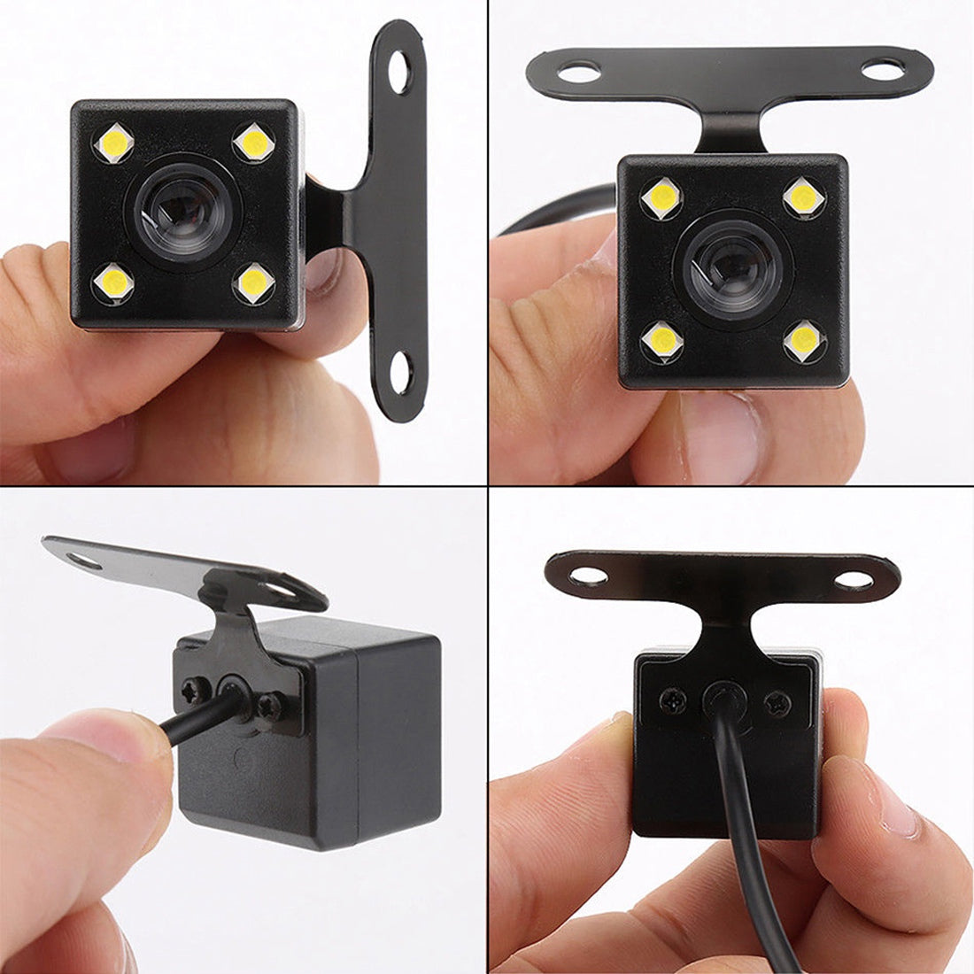 RH-502 5" LCD Display Screen Car Parking Reverse System 4-LED Camera with Video Line