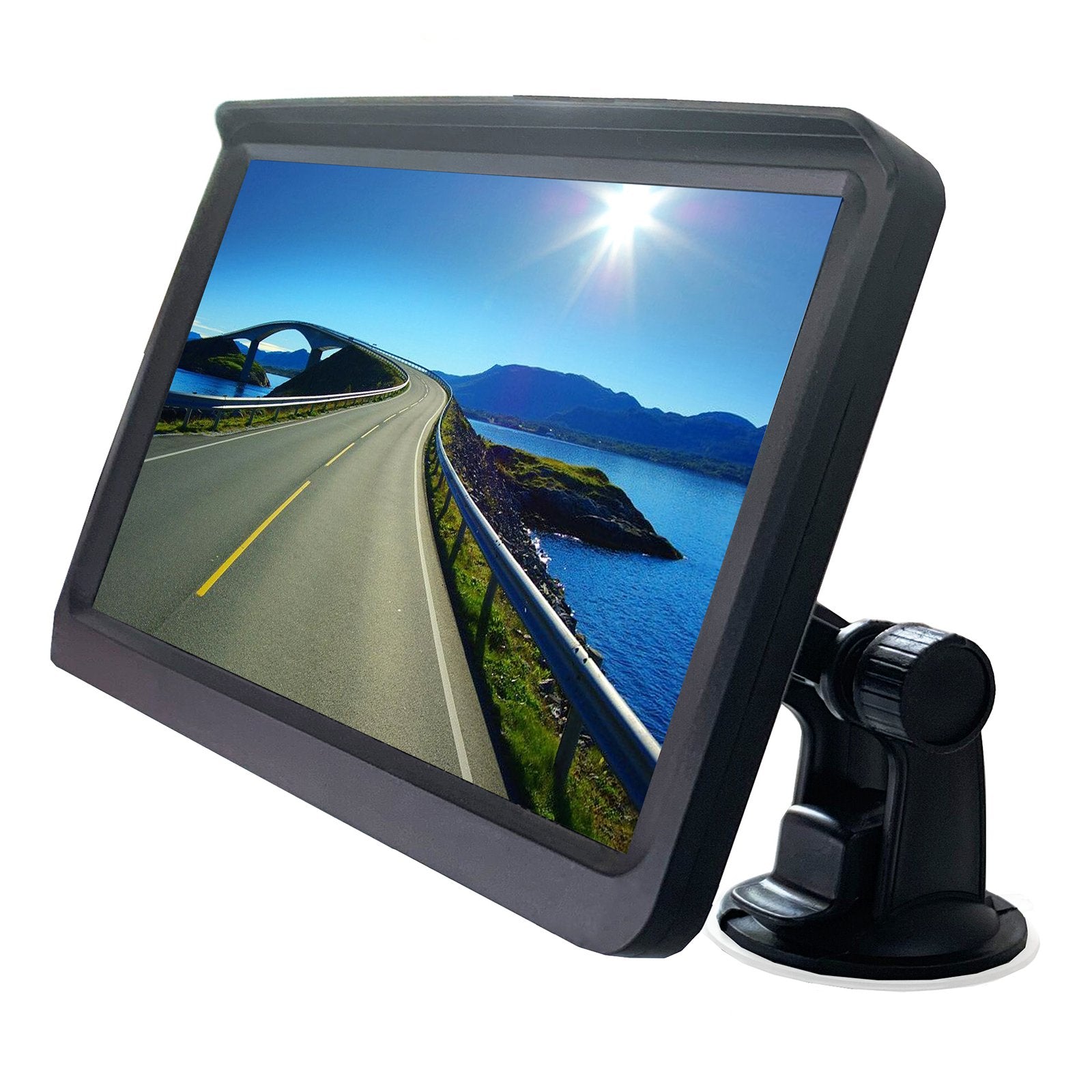 RH-702F 7" LCD Rear View Display Monitor Parking and Reverse System Camera Kit (12V-24V)