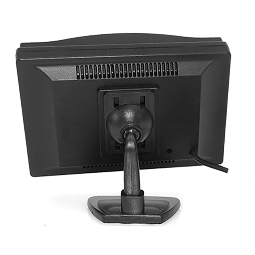 RH-513 5" LCD Display Monitor Car Parking Reverse Waterproof Butterfly-shaped Rear Camera with Video Line