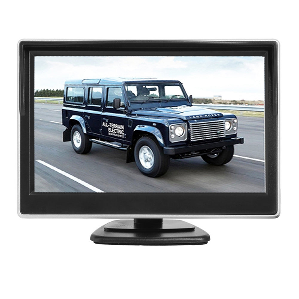 RH-509 5" LCD Display Monitor 8-LED Rear Camera Car Parking Reverse System Kit