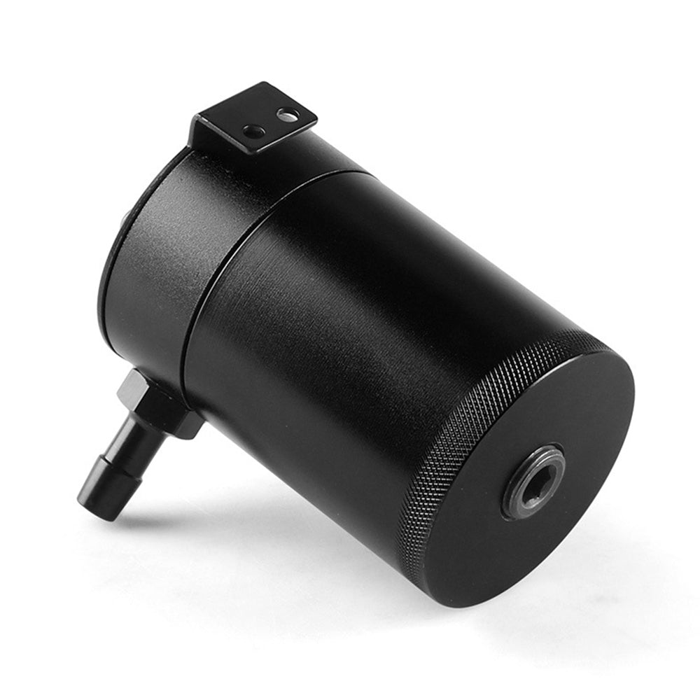 BX101669 Car Universal 2-Port Compact Baffled Oil Catch Can