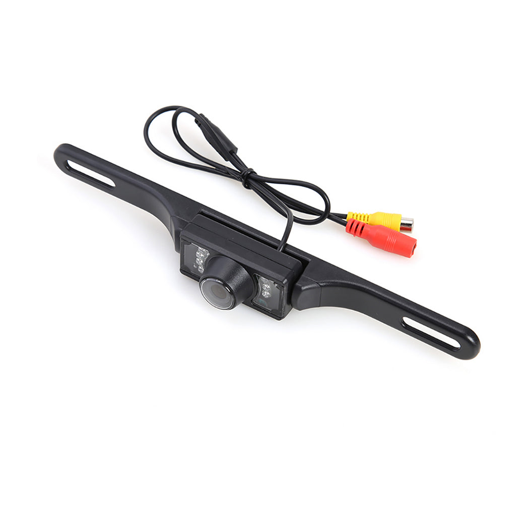 RH-702I 7" LCD Video Display Monitor 12V-24V Rear View Camera Parking and Reverse System Kit with Car Charger