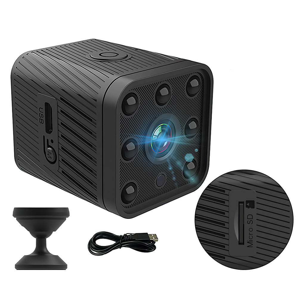 AS01 WiFi Camera HD Night Vision Home Security Camcorder Webcam Home Wireless Surveillance Camera