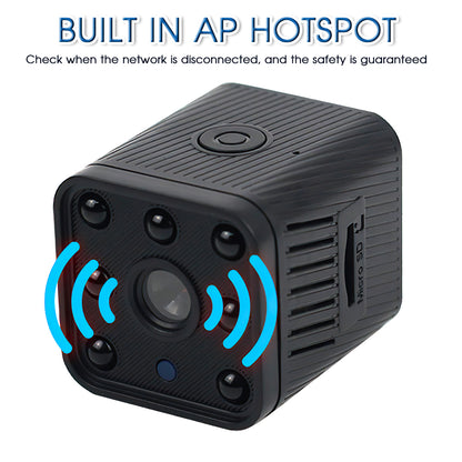 AS01 WiFi Camera HD Night Vision Home Security Camcorder Webcam Home Wireless Surveillance Camera