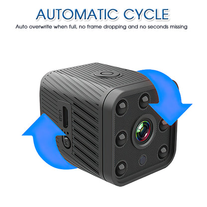 AS01 WiFi Camera HD Night Vision Home Security Camcorder Webcam Home Wireless Surveillance Camera