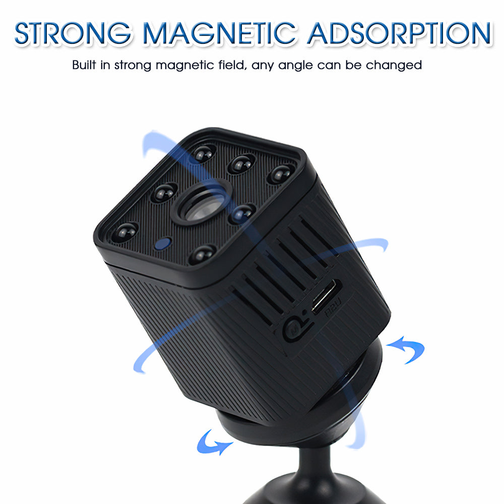 AS01 WiFi Camera HD Night Vision Home Security Camcorder Webcam Home Wireless Surveillance Camera