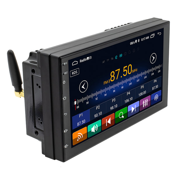 S-072A Car GPS Android Navigation Car Video Back-Up Camera Cell Phone Connection 7-inch Rear View Camera Support MP5 / MP3 Radio