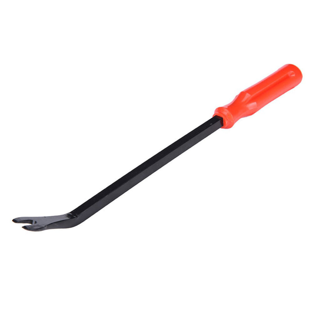 220mm Hard Car Tire Trim Removal Tool Pry Remover Tool Plier Puller with Rubber Handle Grip - Red