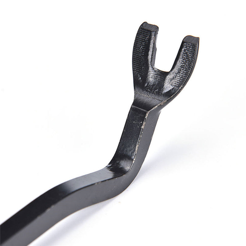 220mm Hard Car Tire Trim Removal Tool Pry Remover Tool Plier Puller with Rubber Handle Grip - Red