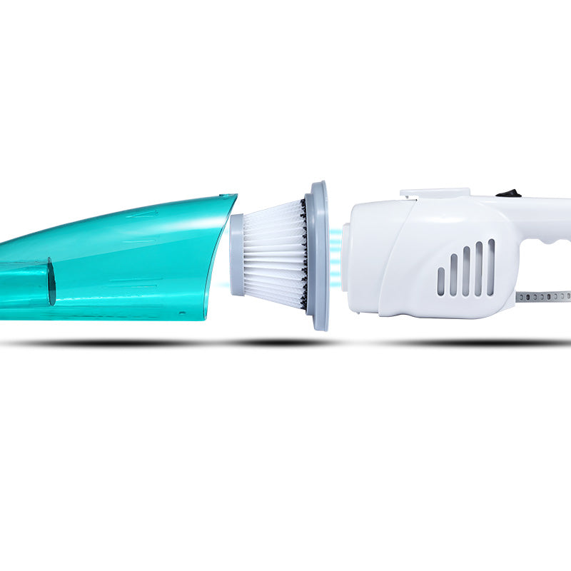 DEERMA DX118C Upright Vacuum Cleaner Mini 2-in-1 Pushrod Handheld Cleaner with 16000Pa Super Suction