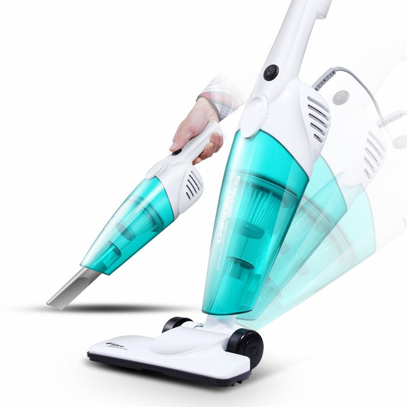DEERMA DX118C Upright Vacuum Cleaner Mini 2-in-1 Pushrod Handheld Cleaner with 16000Pa Super Suction