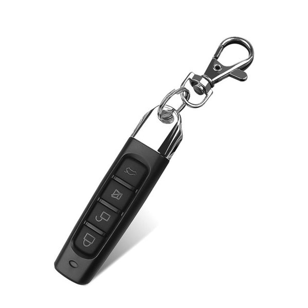 4 Keys Electric Wireless Remote Control Duplicator Cloning Code Garage Gate Door Opener Keychain Black