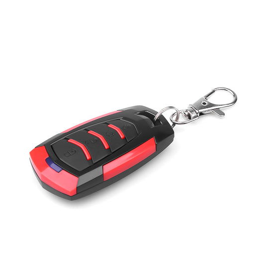 AK-K200427 433MHZ Wireless Copy Remote Control 4 Keys Cloning Garage Door Duplicator with Keychain