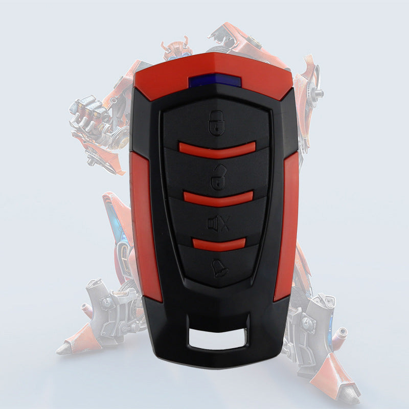 AK-K200427 433MHZ Wireless Copy Remote Control 4 Keys Cloning Garage Door Duplicator with Keychain