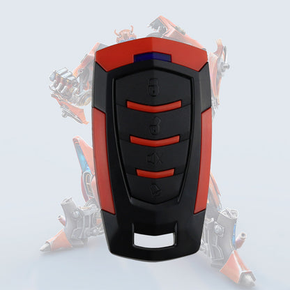 AK-K200427 433MHZ Wireless Copy Remote Control 4 Keys Cloning Garage Door Duplicator with Keychain