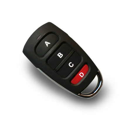 433MHZ Wireless Remote Control 4 Channel Garage Gate Door Opener Clone Cloning Code Car Key Duplicator