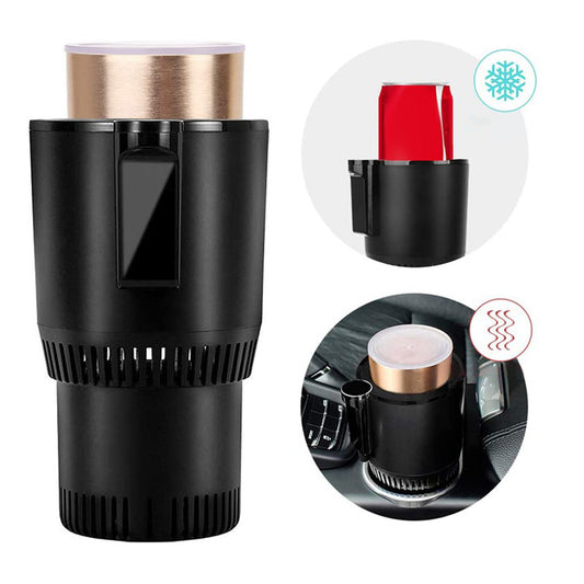 12V 2-in-1 Car Beverage Fast Cooling/Heating Cup Car Insulation Drink Warmer Cooler