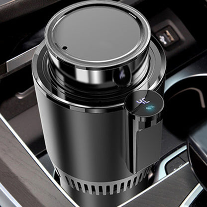 12V 2-in-1 Car Beverage Fast Cooling/Heating Cup Car Insulation Drink Warmer Cooler