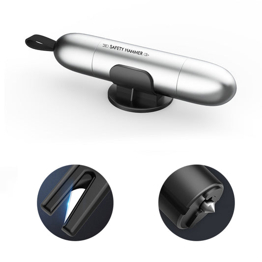 2 in 1 Mini Safety Hammer Emergency Window Glass Breaker Multi-functional Seatbelt Cutter Portable Escape Tool for Car