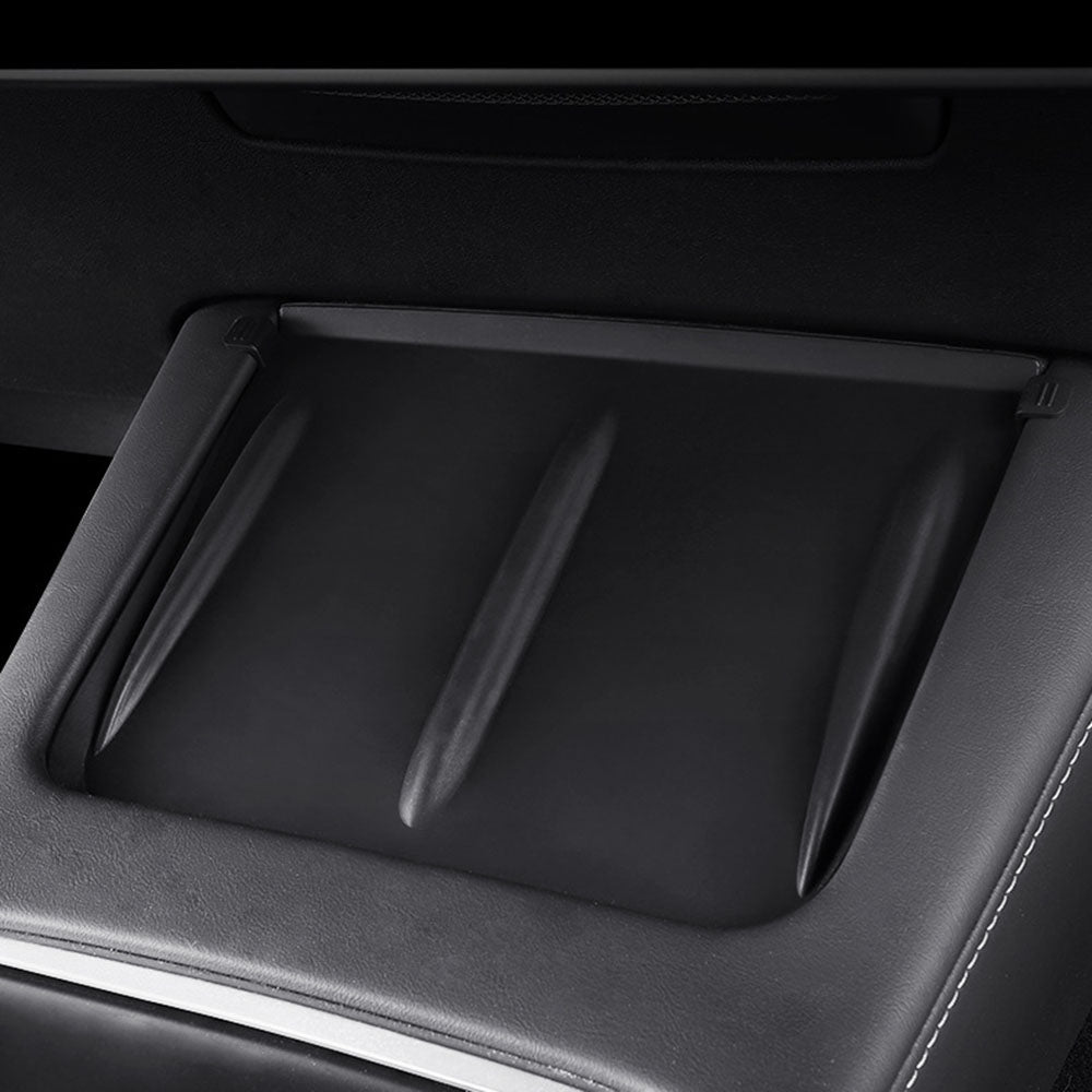 For Tesla Model Y/3 Center Console Wireless Charger Silicone Mat Anti-Skid Pad Car Interior Accessories