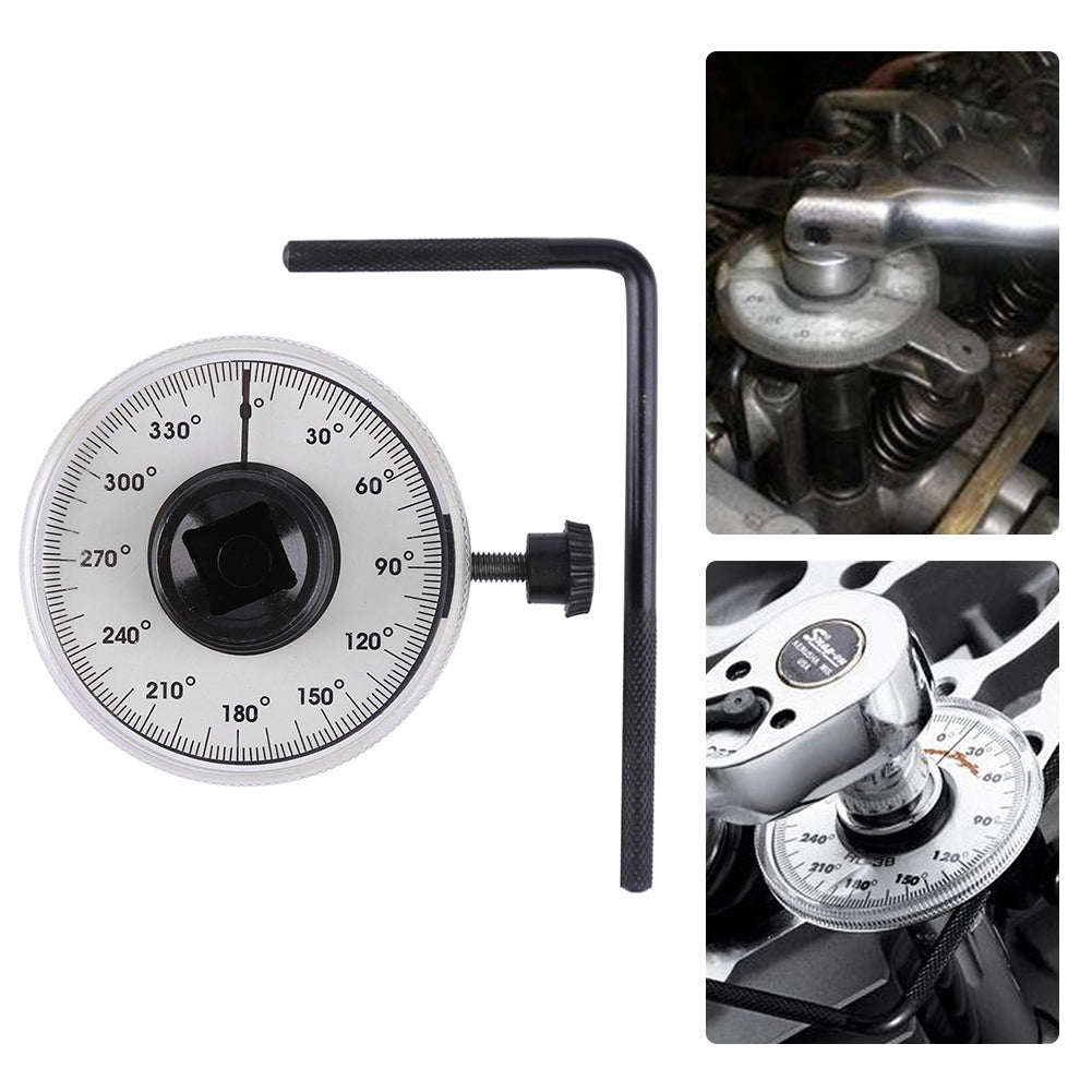 1/2 Inch Adjustable Drive Torque Angle Gauge Wrench Set Car Auto Repair Hand Garage Tool