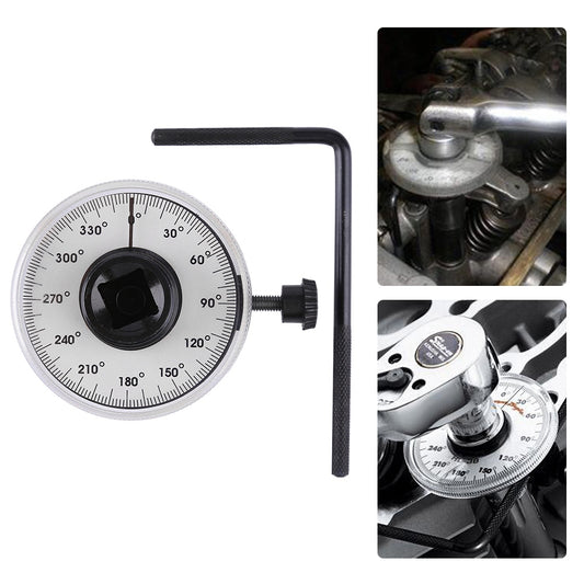 1/2 Inch Adjustable Drive Torque Angle Gauge Wrench Set Car Auto Repair Hand Garage Tool