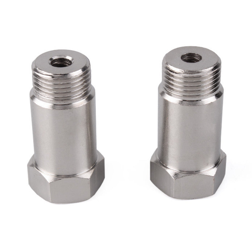 THB009 2Pcs/Set Car Oxygen Sensor Adapter 45mm Oxygen Extension Connector for Universal Vehicles