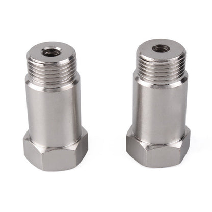 THB009 2Pcs/Set Car Oxygen Sensor Adapter 45mm Oxygen Extension Connector for Universal Vehicles