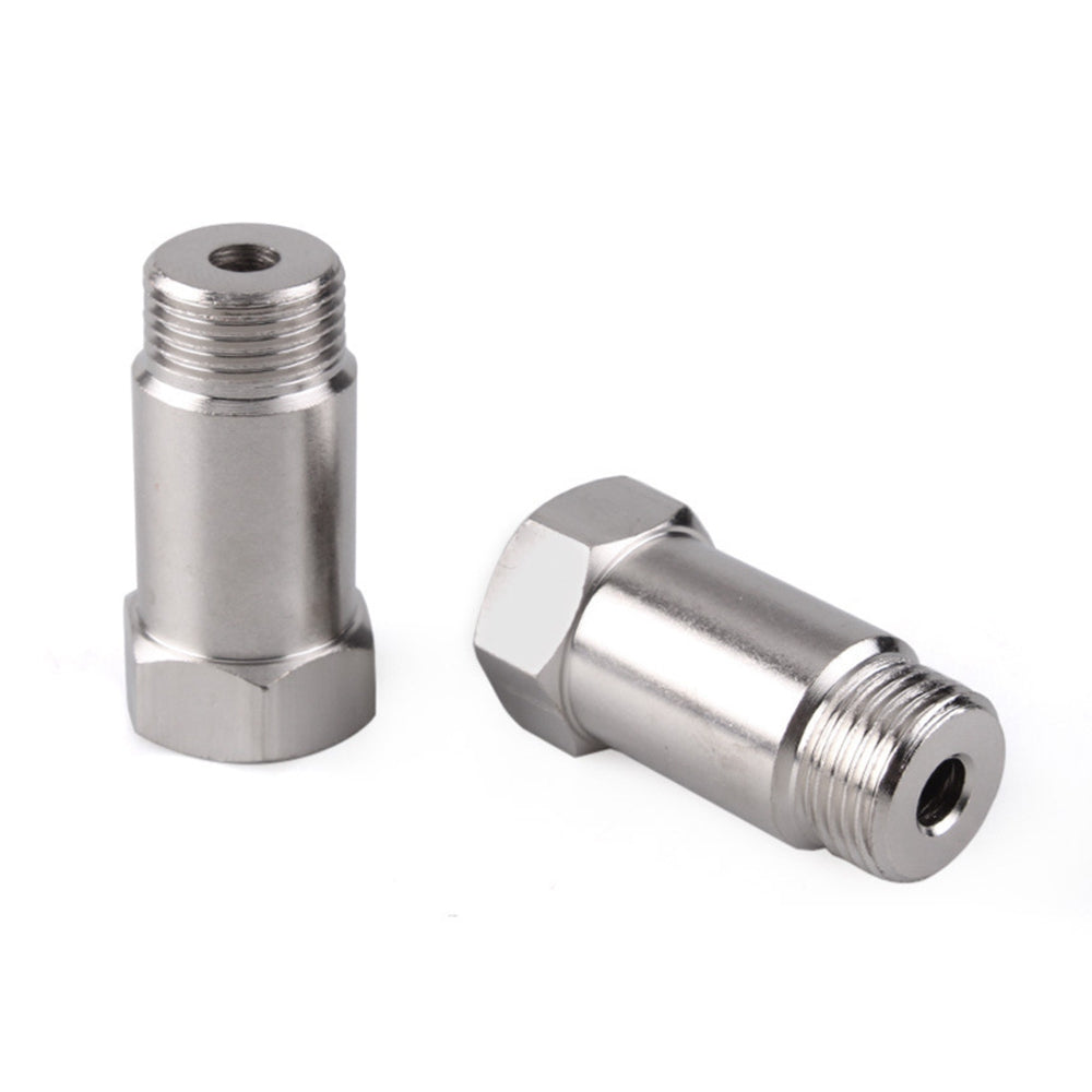 THB009 2Pcs/Set Car Oxygen Sensor Adapter 45mm Oxygen Extension Connector for Universal Vehicles