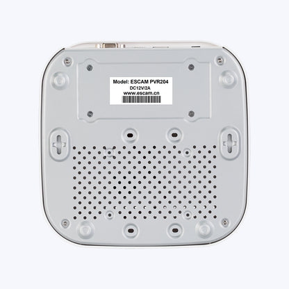 ESCAM PVR204 1080P 4+2CH ONVIF NVR with 2ch Cloud Channel For IP Camera System