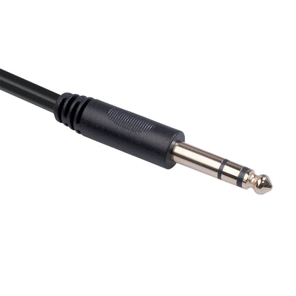1.5m 6.35mm Male to Dual RCA Male Audio Cable HiFi Stereo Aux Adapter Splitter Cable Cord for Mixer