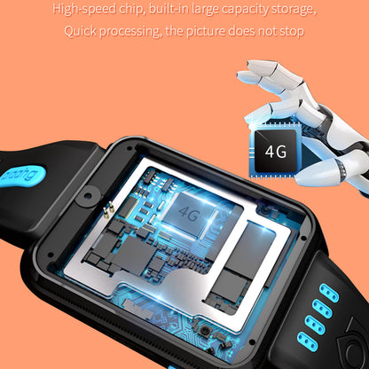 H1 4G Network Kids Smart Watch Waterproof Photography Watch Phone with Dual Cameras/Mic/GPS Tracker (2G+16G)
