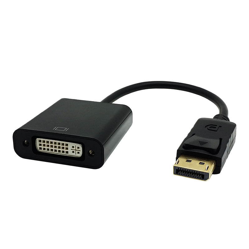 DisplayPort Male to DVI Female Adapter HD Converter (Big Shell)