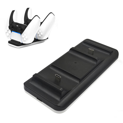 MIMD Portable Dual Charger Station Charging Dock with USB Cable for PS5 Controller
