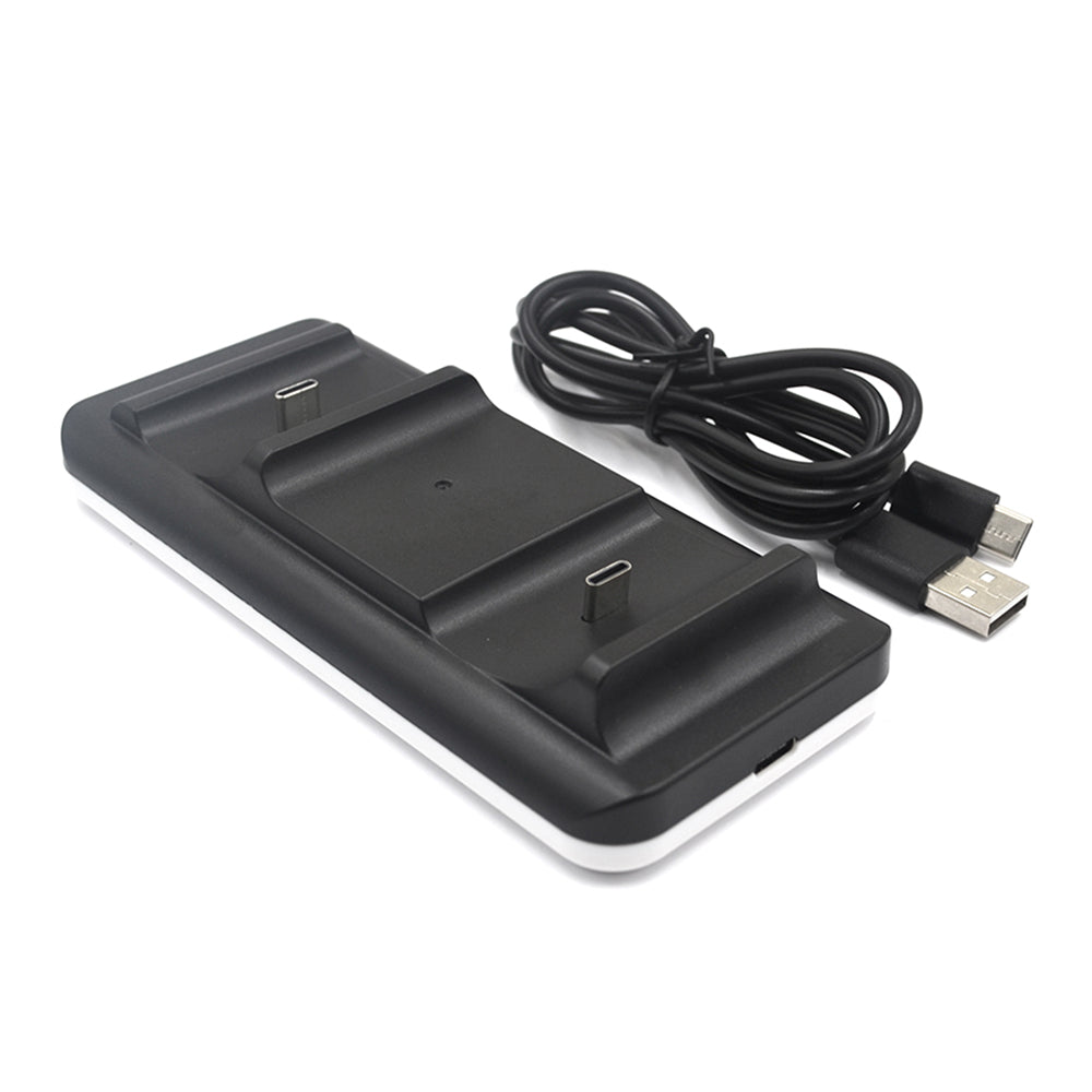 MIMD Portable Dual Charger Station Charging Dock with USB Cable for PS5 Controller