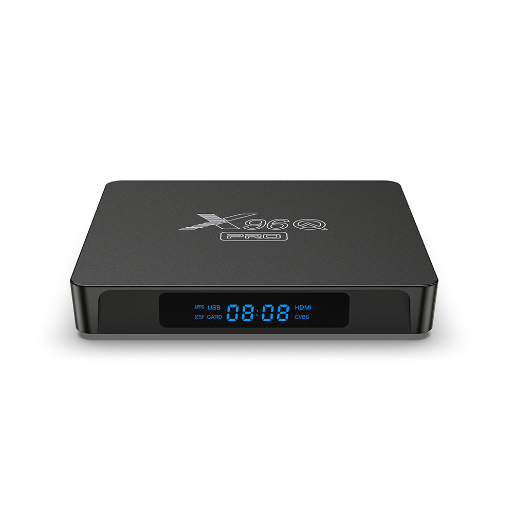 X96Q PRO Allwinner H313 Dual Wifi 2.4Gï¼†5G TV Box Android 10.0 4K Quad Core HD Set Top Box [2G + 16G]