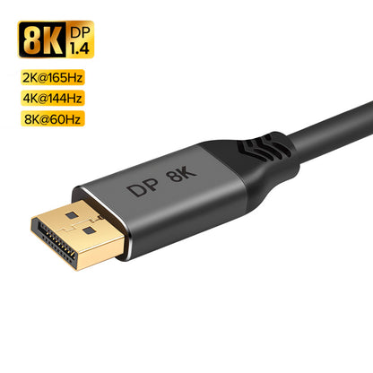 8K 60HZ DP1.4 DP Cable 2m DisplayPort to DisplayPort Adapter Converter Cable Cord for PC Laptop TV