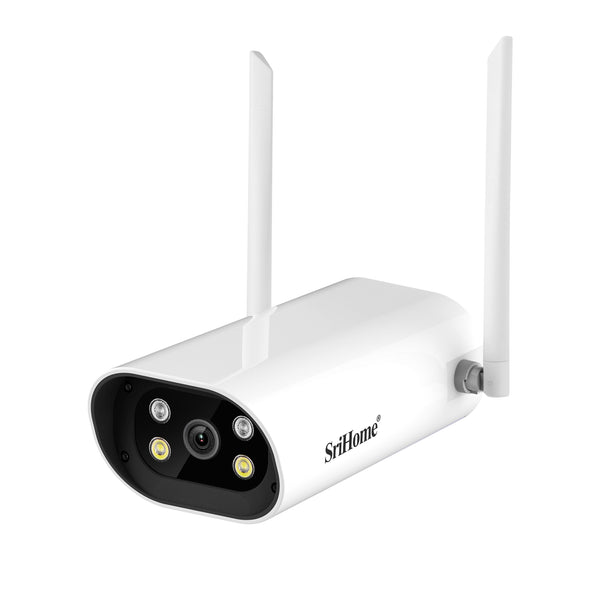 SRIHOME SH037 4MP QHD 5G Wireless WiFi IP Camera Night Vision Full Color Surveillance Security CCTV Camera